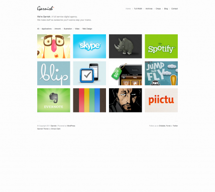 Best WordPress Themes Of The Year - 2011