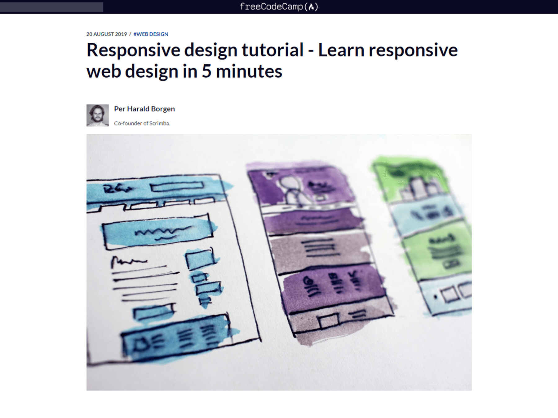 responsive web design tutorial