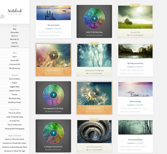 25 Blogfolio WordPress Themes