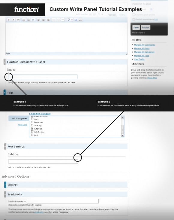 Tutorials & Resources For Creating A WordPress Options Panel