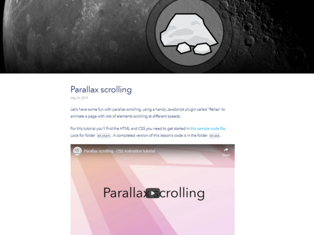 parallax scrolling tutorial