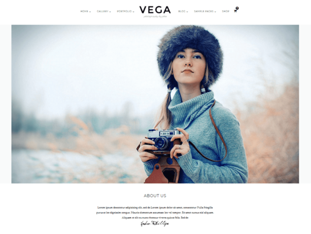 vega wordpress