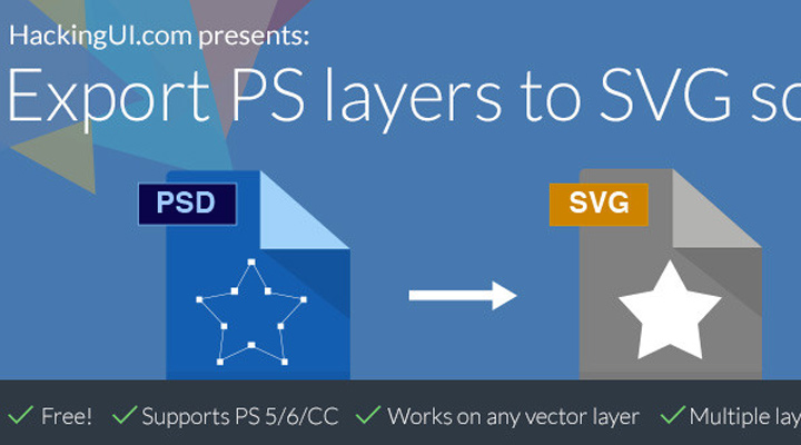 export vector layers photoshop svg