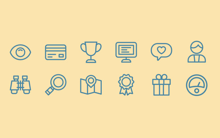 dashboard line icons inspiration pack