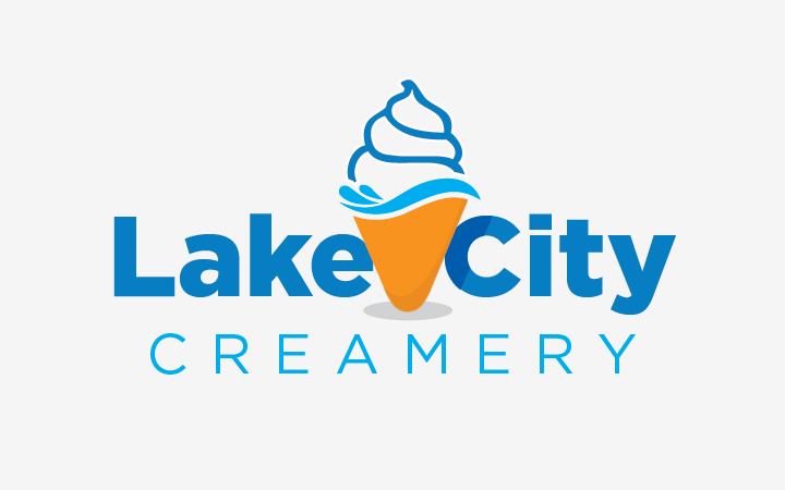 local creamery logo lake city