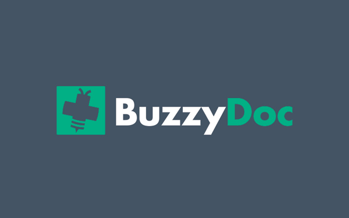 buzzydoc clean lettering logo design