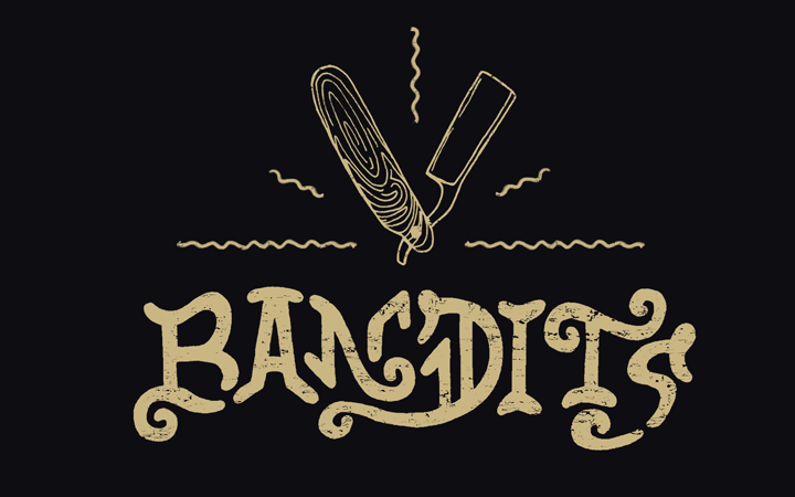 bandits personal branding logo type