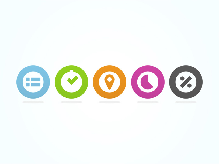tempo product icons colorful iconset