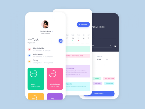 minimalist app design