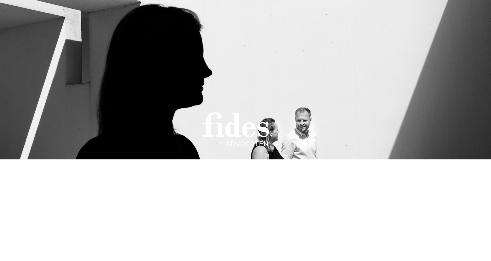 professional black and white photography on the fides website 