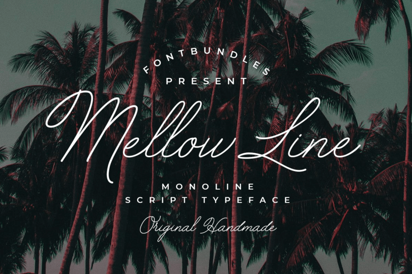 Mellow Line free font