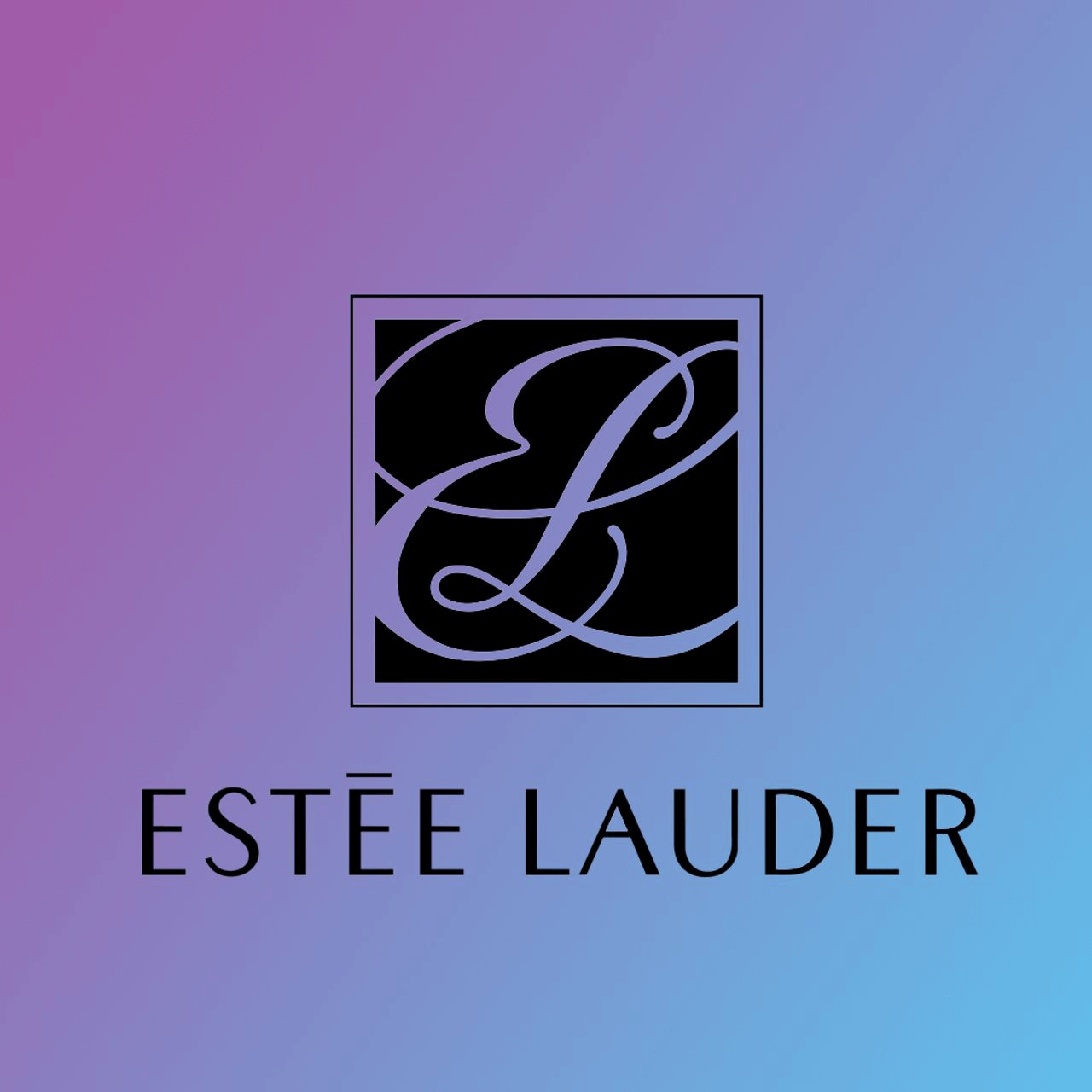 Estee Lauder monogram logo 