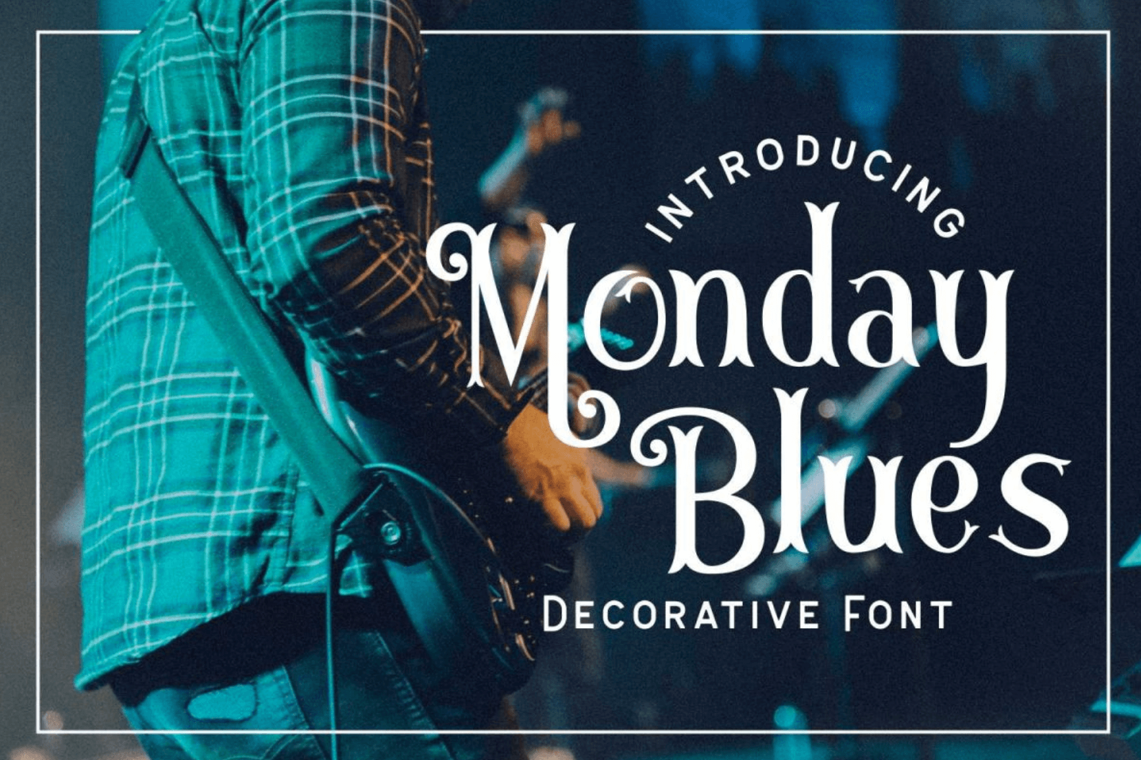 Monday Blues free font 